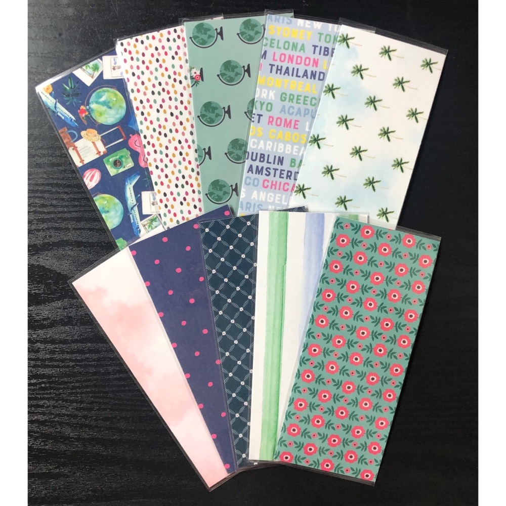 10 laminated cash envelopes - Picture 2 of 2